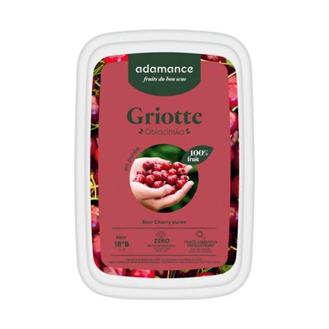 Griotte Oblacinska En Pur E Fruit Kg