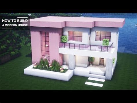 Minecraft How To Build A Large Modern House Tutorial 462 Minecraft