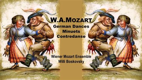 MOZART German Dances Minuets Contredanse Wiener Mozart Ensemble