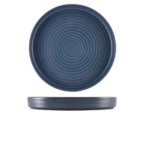 Antigo Stoneware Denim Presentation Plate Cm