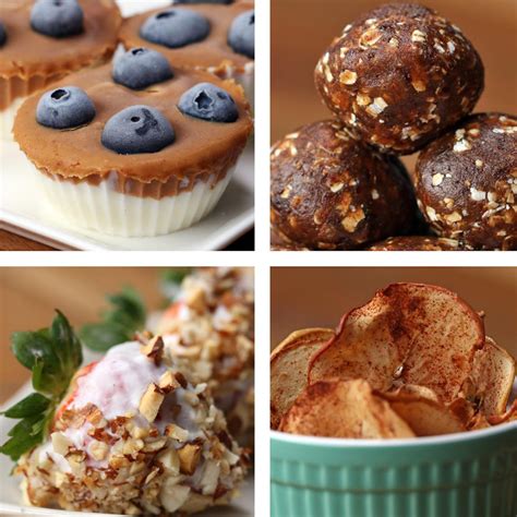 4 Lighter Sweet Snacks | Recipes