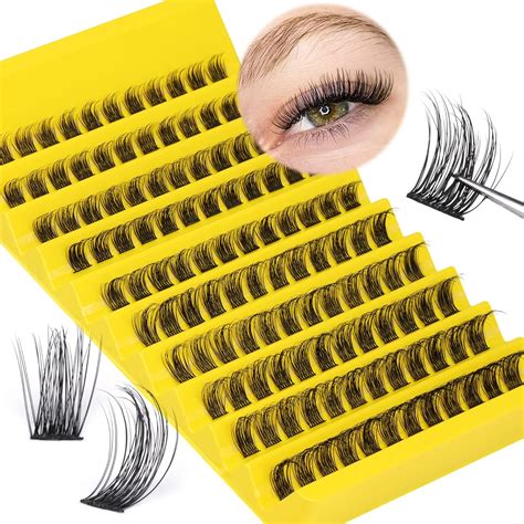 Lash Clusters 120pcs Cluster Lashes Extensions 10 16mm Diy Individual Lashes Wispy Natural