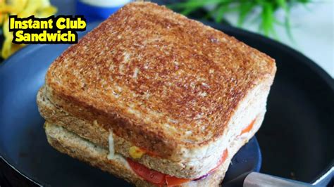 मरकट जस वज सडवच 5 मनट म Veg Club Sandwich Recipe Veg