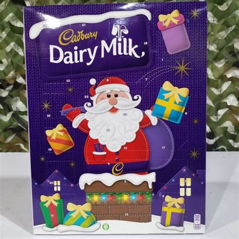 Cadbury Dairy Milk Advent Calendar 90g Lazada