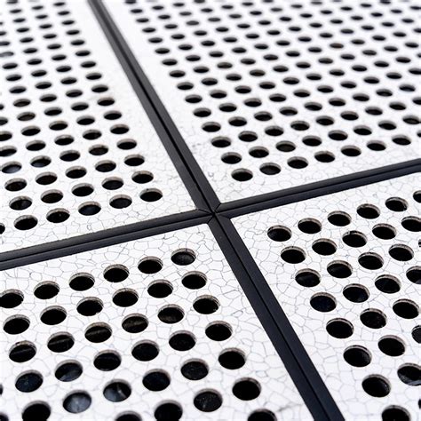 Perforated Metal Floor Antistatic Raised Access Perforated Steel Flooring