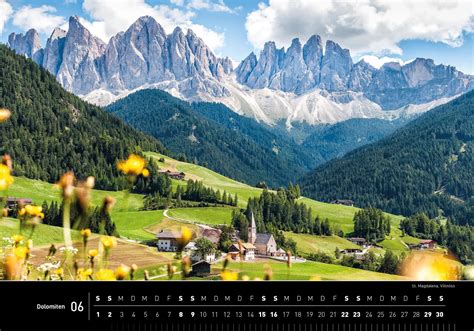 360° Dolomiten Premiumkalender 2024 Kalender Bei Weltbildch