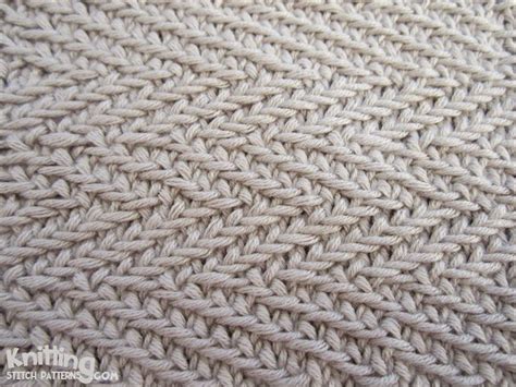 The Woven Transverse Herringbone Stitch Creates A Thick And Close