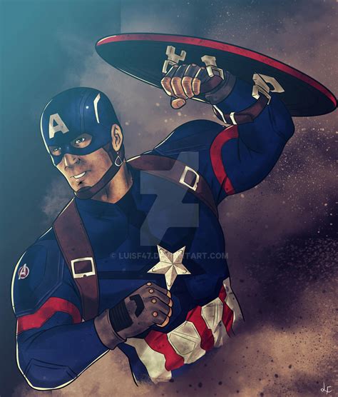 Captain America By Luisf47 On Deviantart