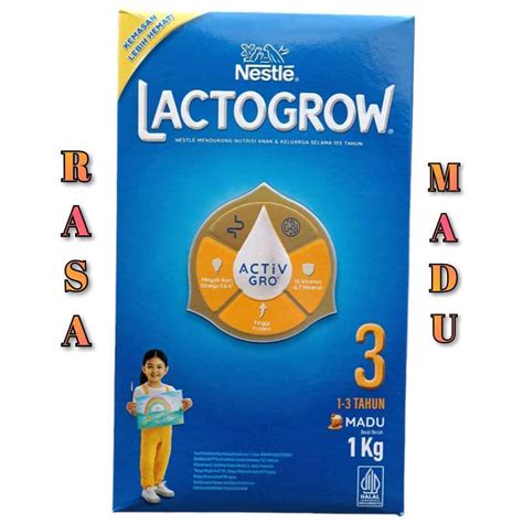 Jual Lactogrow Rasa Vanila Dan Madu Kg Per Box Di Seller Chika