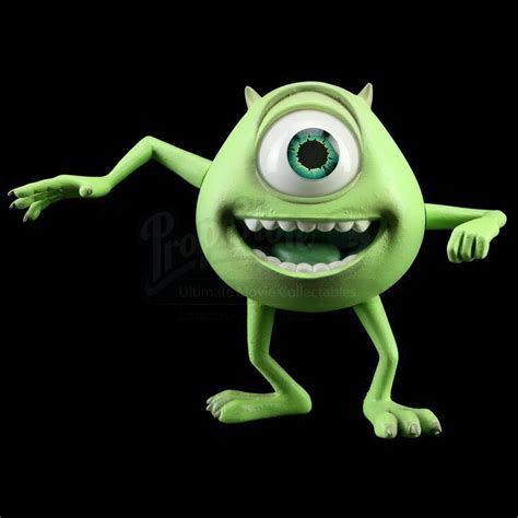 Lot 592 Hand Painted Large Talking Mike Wazowski Prototype