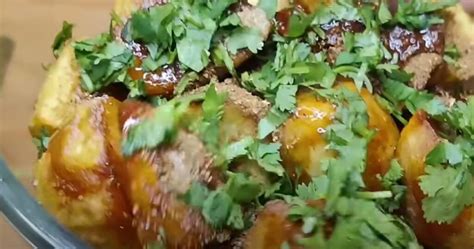 Aloo Chaat Recipe आलू चाट रेसिपी Ahaan Gour Yummy Recipe