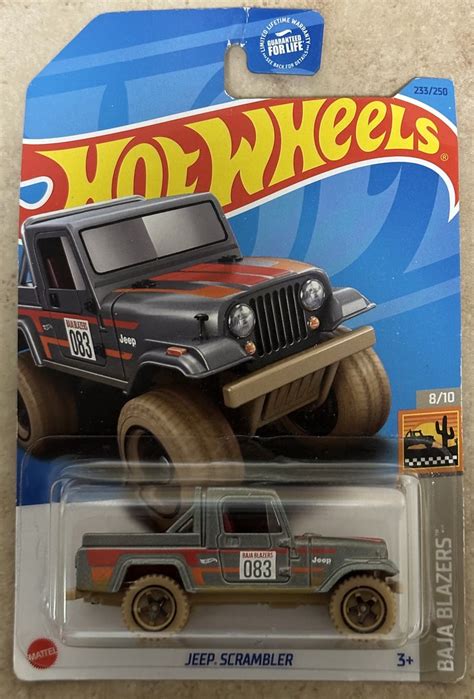 Hot Wheels Baja Blazers Jeep Scrambler Paul