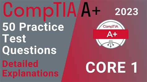 CompTIA A Core 1 220 1101 Exam Practice Questions 50 Updated