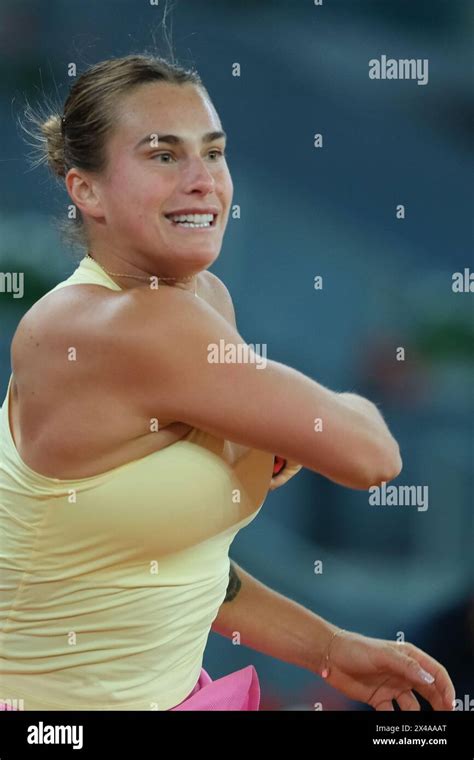 Aryna Sabalenka Against Mirra Andreeva During Her Quarter Final Match