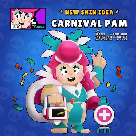 [SKIN IDEA] Carnival Pam : r/Brawlstars