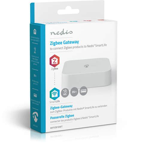 Nedis Smart Zigbee Gateway WIFIZB10WT Dustin Dk