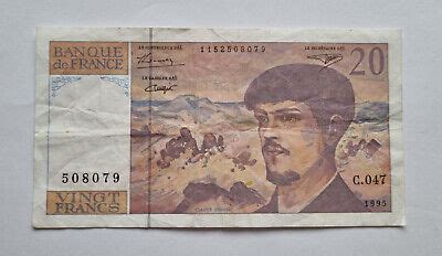 Billet De Banque De 20 Francs Claude Debussy De 1995 EBay