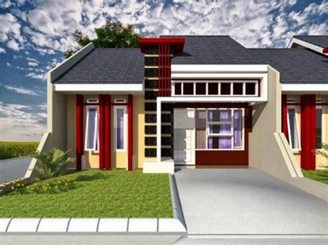 30 Desain Rumah 6x12 1 Lantai Simple Desain Id