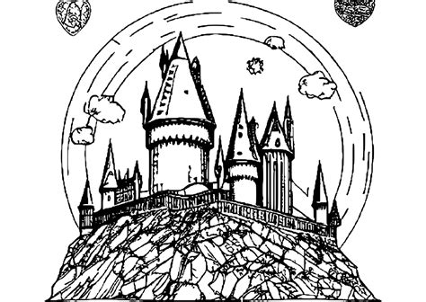 14 Hogwarts Castle Coloring Page Png Porn Sex Picture