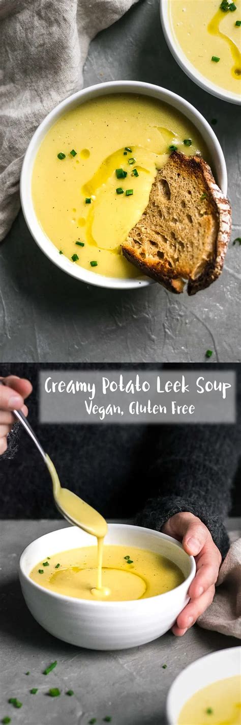 Vegan Leeksoup Chickpea Luck App