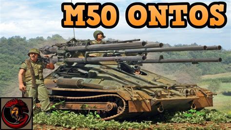 M50 Ontos Light Anti Tank Vehicle Recoilless Tank Destroyer In 2020