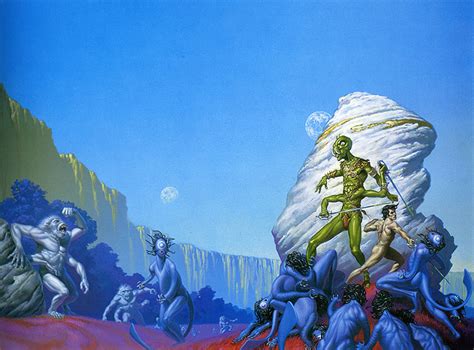 Gods Of Mars The Art Of Michael Whelan