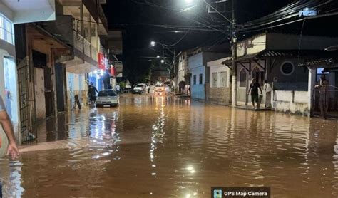 Portal Capara Temporal Reduto Sofre Inunda Es E Queda De Barrancos