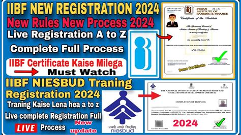 IIBF Registration Process 2024 Iibf Certificate Kaise Milega 2024