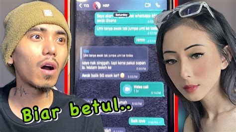 Wanita Dedah Perbualan Whatsapp Aliff Aziz Ruhainies Sarah Nak