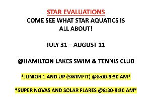 STAR Aquatics Home