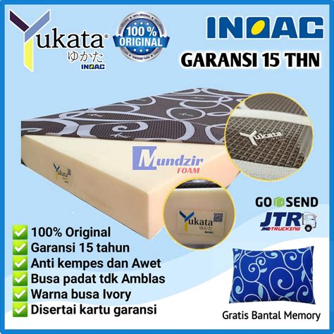 Jual KASUR BUSA INOAC YUKATA ORIGINAL Garansi Anti Kempes 15 Thn