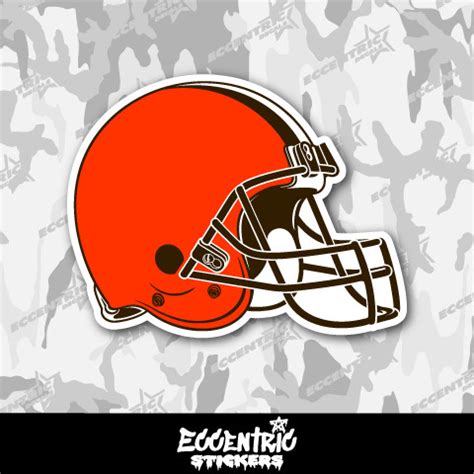 Cleveland Browns Vinyl Sticker - Eccentric Stickers