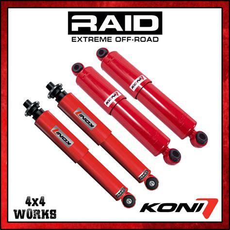 Koni Raid Dampers Toyota Land Cruiser Hzj Vdj 71 74 76 78 79 Series