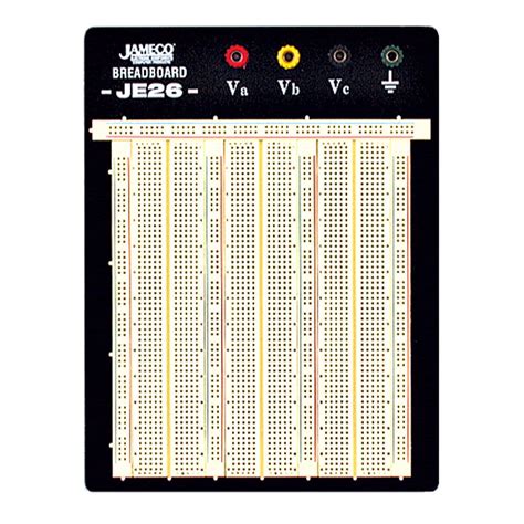 Jameco Valuepro Wbu R Point Solderless Breadboard Lx W