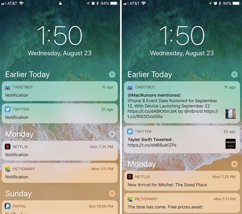 How To Hide Text Previews For Every App Notification On Ios S Lock