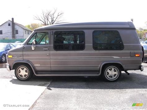 1995 Light Slate Gray Metallic Chevrolet Chevy Van G20 Passenger Conversion 29266211 Photo 8