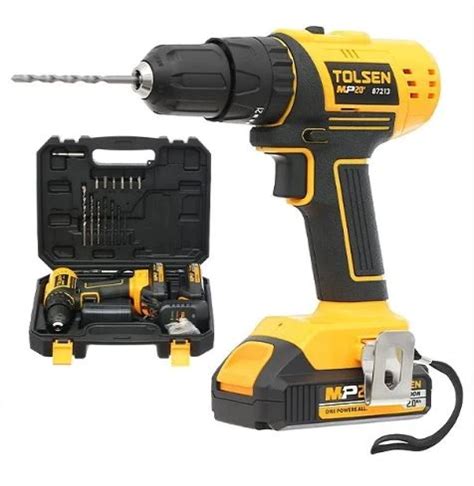 Tolsen LI ION Cordless Impact Drill 10mm 20V Viber 9425008 IBay