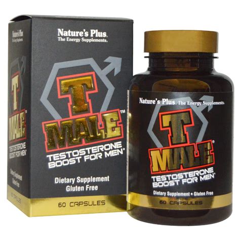 Natures Plus T Male Testosterone Boost For Men 60 Capsules