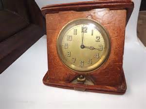 Antiques Atlas Antique Travelling Clock Leather Case