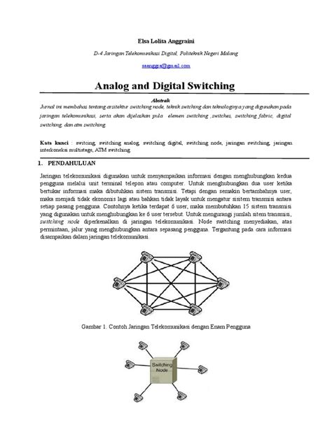 Analog and Digital Switching | PDF