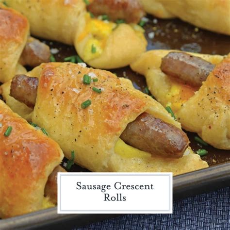 Sausage Crescent Rolls Savory Experiments