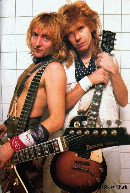 Phil Collen And Steve Clark I Looooved Def Leppard Back In The Day Phil Collen Def Leppard Phil