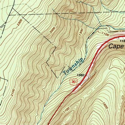 Mcconnellsburg, PA (1990, 24000-Scale) Map by United States Geological ...