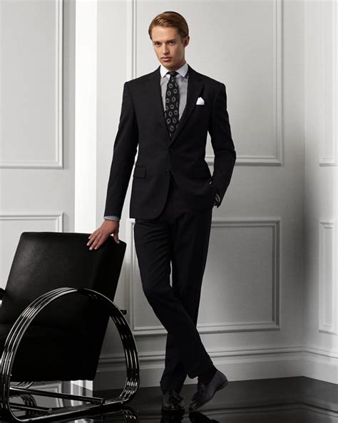 Mens Purple Label The Gregory Suit Ralph Lauren