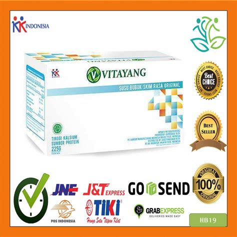 Jual Vitayang Susu Bubuk Skim Rasa Original Colostrum Membantu Tubuh