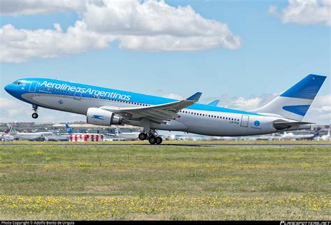 Lv Fvi Aerolineas Argentinas Airbus A Photo By Adolfo Bento De