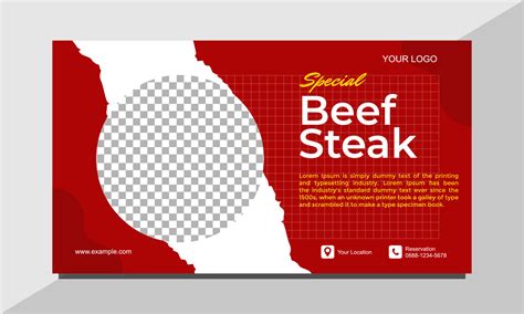 Banner Food Vector Design Template 27828409 Vector Art at Vecteezy