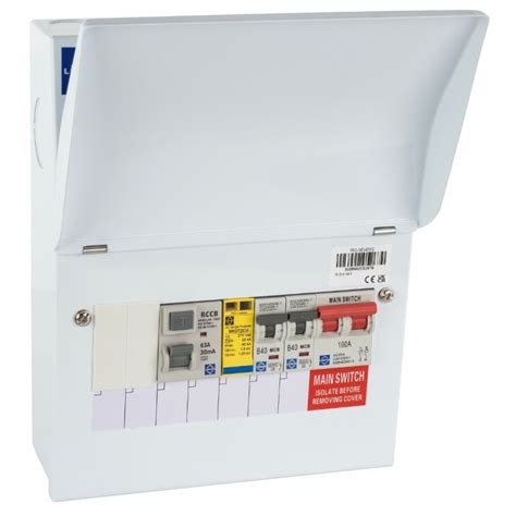 Lewden Pro Rev As Ev Consumer Unit With Type A Rccb Surge Protection