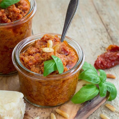 Pesto Rosso Selber Machen ESSEN UND TRINKEN