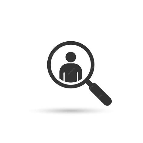 Premium Vector Looking For Employees And Job Business Human Resource Or Search Man Vector Icon